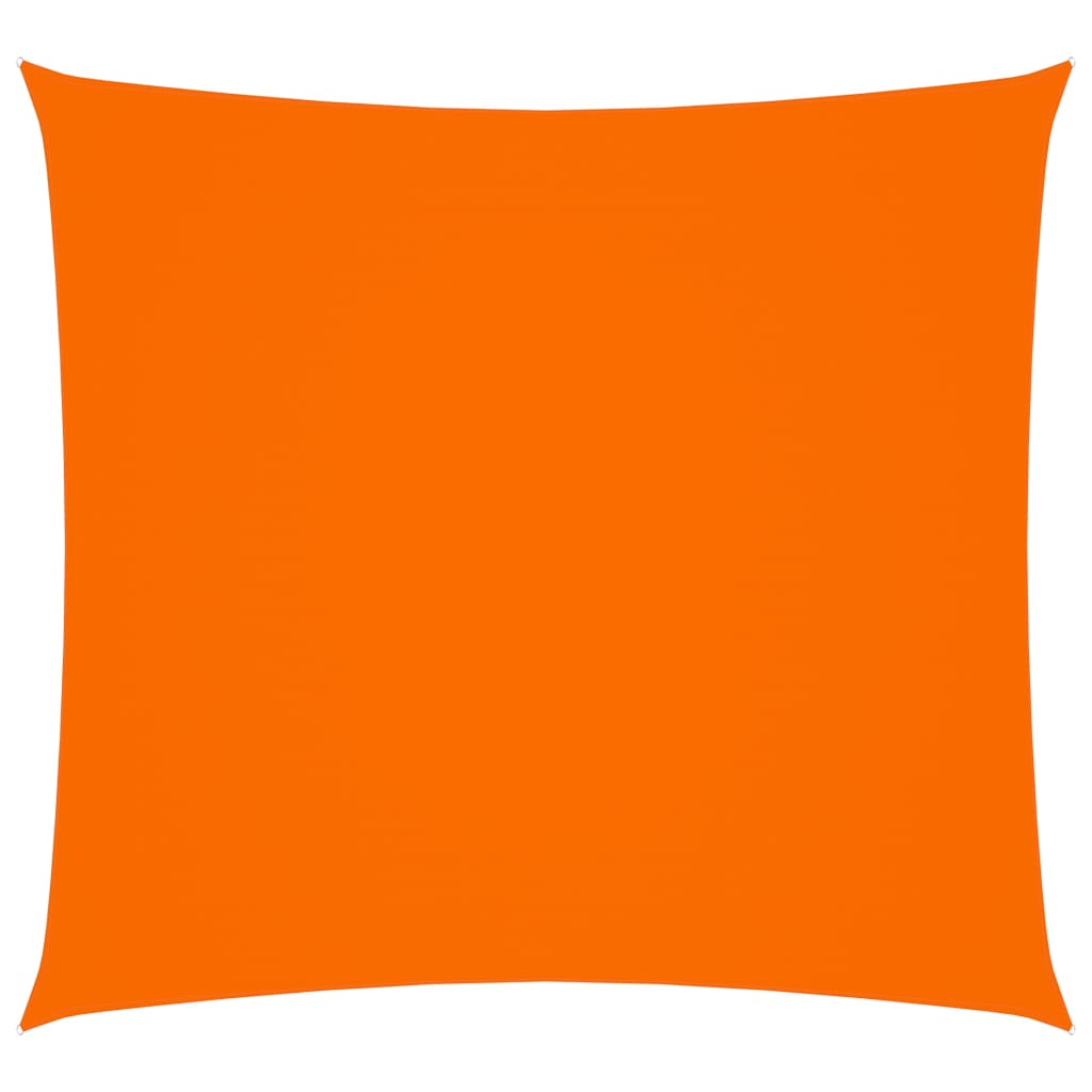 Vela Parasole in Tela Oxford Quadrata 4x4 m Arancione