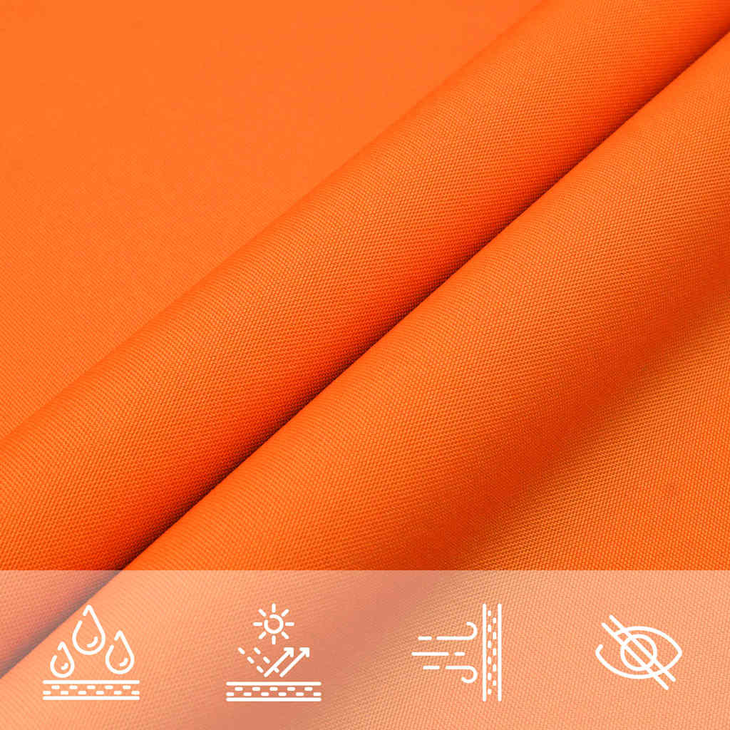 Parasole a Vela Oxford Rettangolare 2x3,5 m Arancione | homemem39