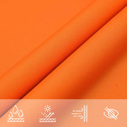 Parasole a Vela Oxford Rettangolare 2x3,5 m Arancione | homemem39