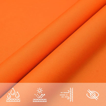 Parasole a Vela Oxford Rettangolare 2x4,5 m Arancione | homemem39