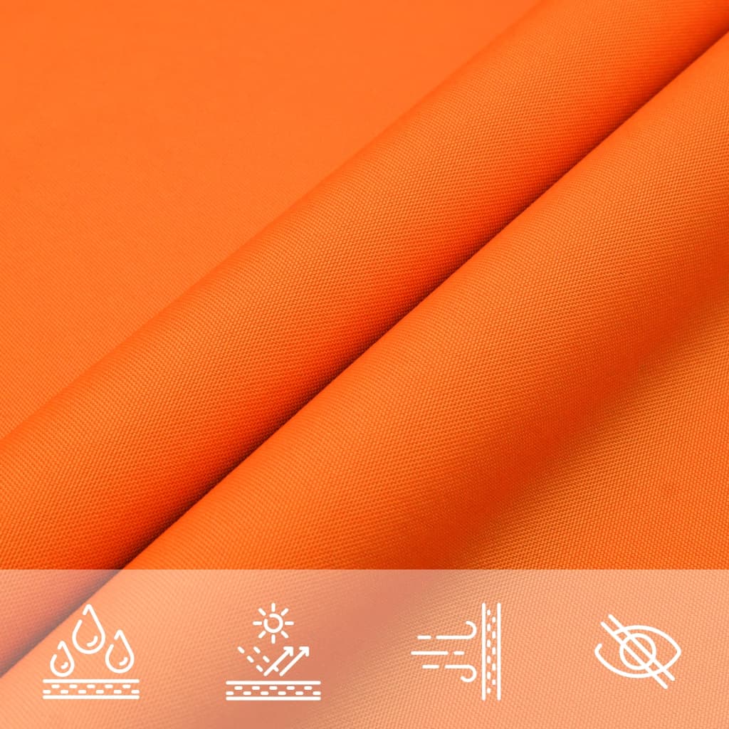 Parasole a Vela Oxford Rettangolare 2,5x3 m Arancione | homemem39