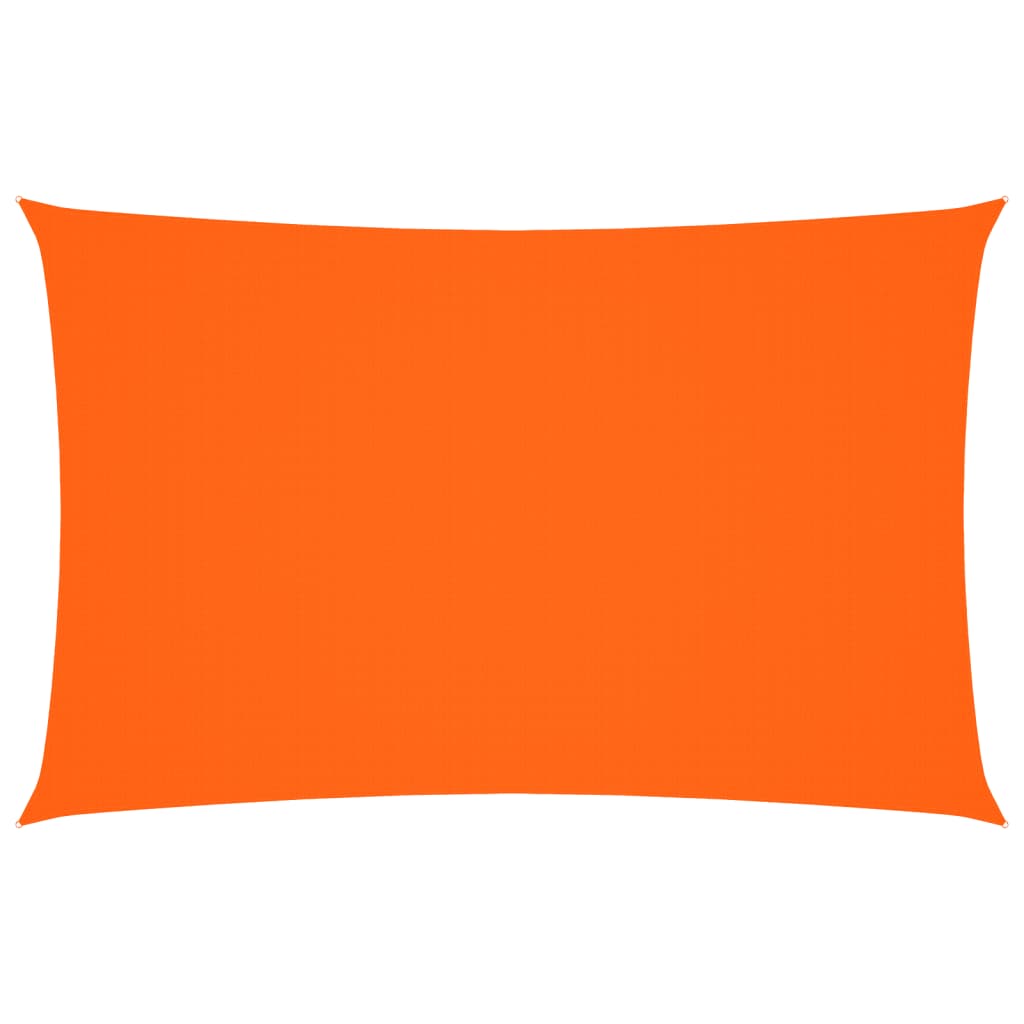 Parasole a Vela Oxford Rettangolare 2,5x5 m Arancione | homemem39