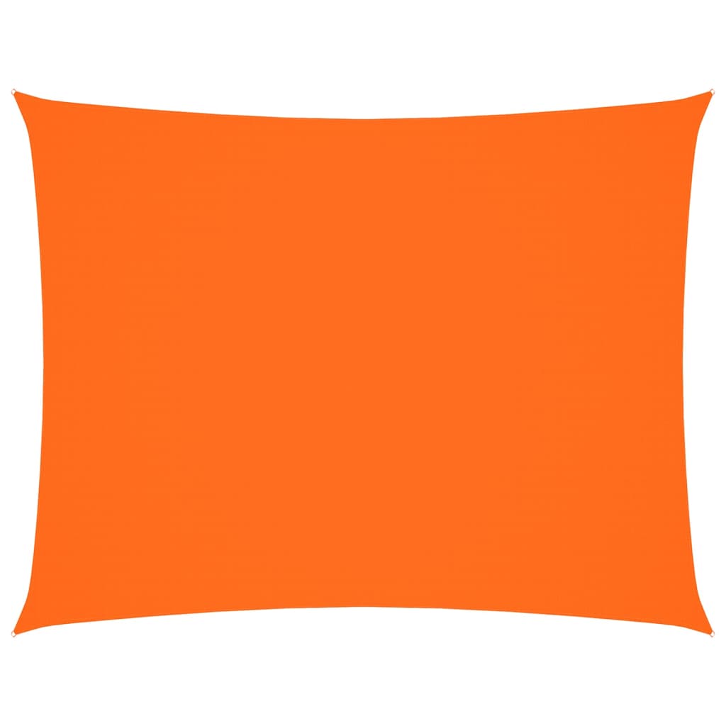 Parasole a Vela Oxford Rettangolare 3x6 m Arancione | homemem39