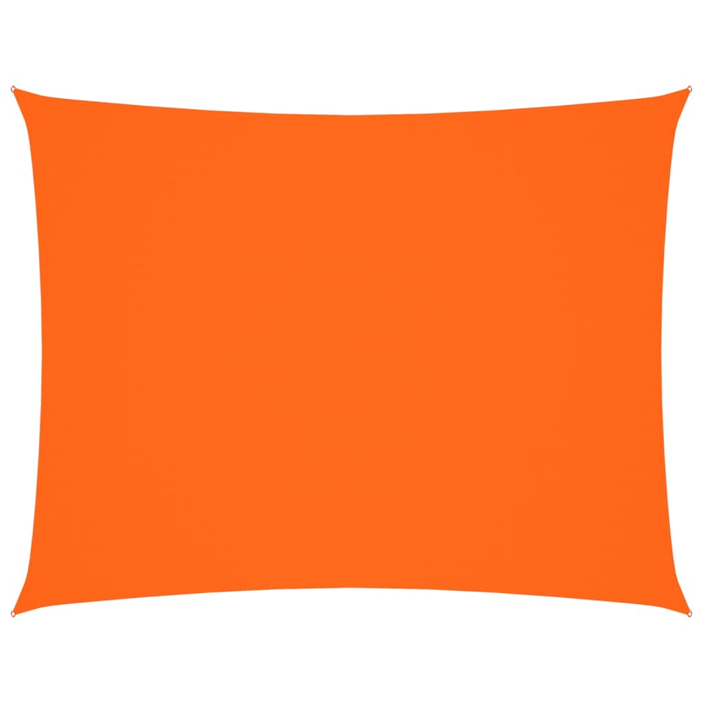 Parasole a Vela Oxford Rettangolare 3,5x4,5 m Arancione | homemem39