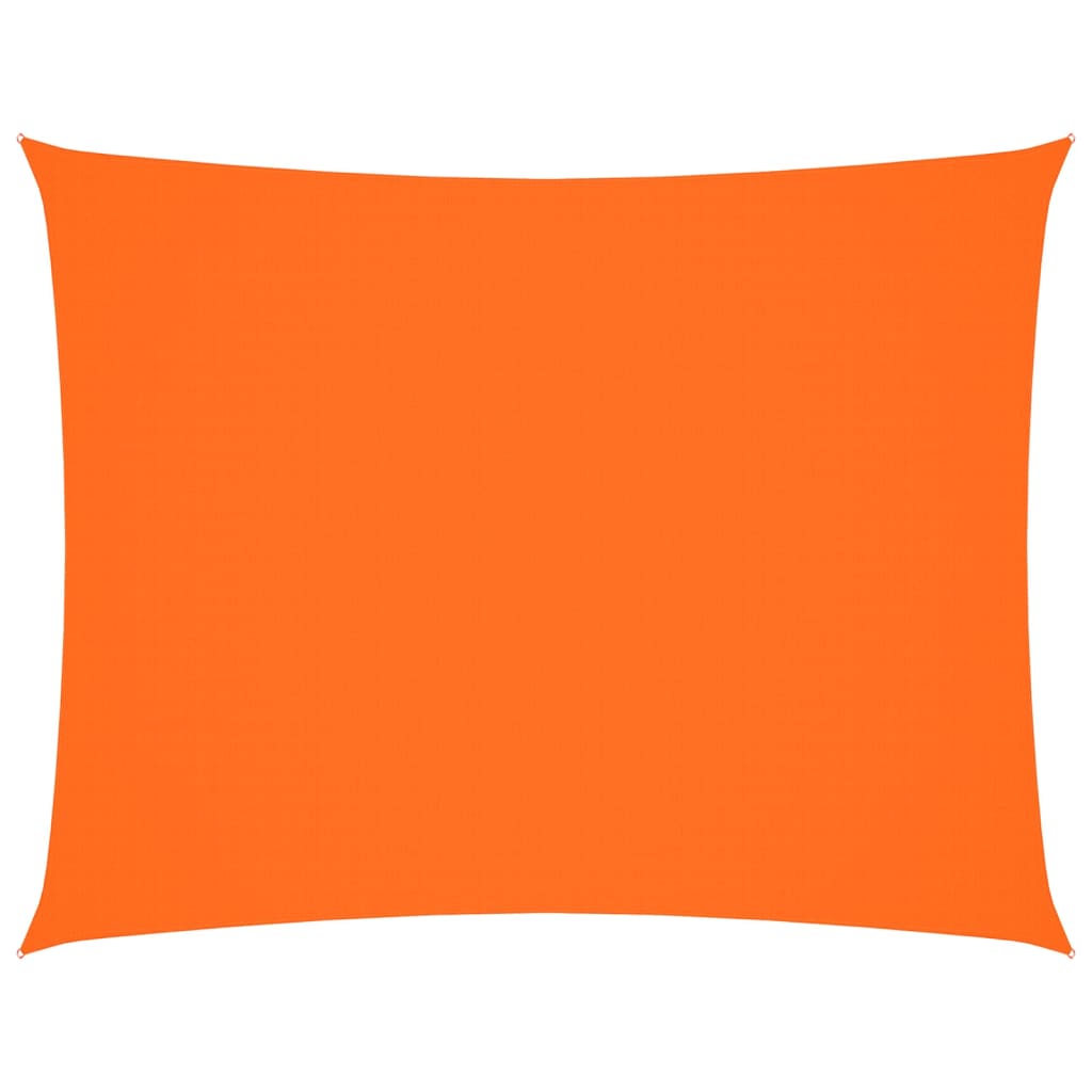 Parasole a Vela Oxford Rettangolare 4x6 m Arancione | homemem39