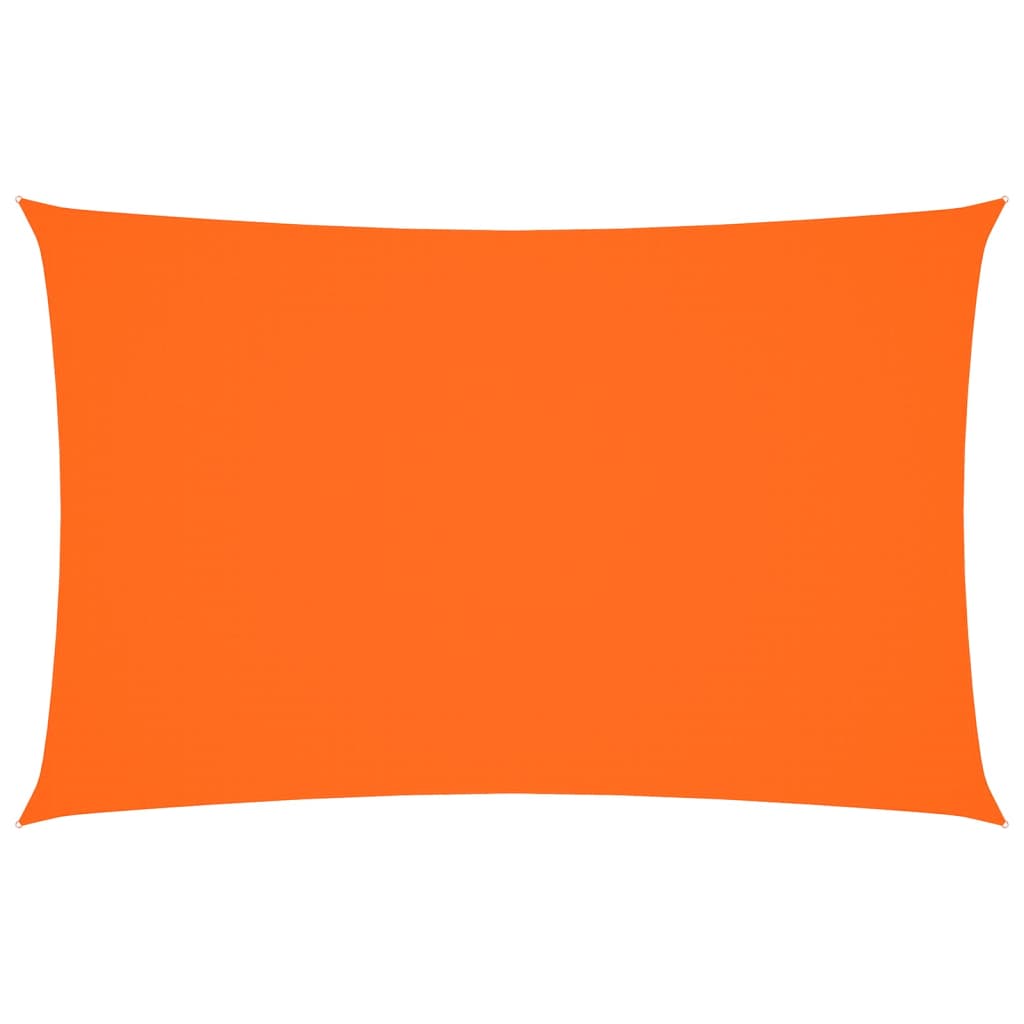 Parasole a Vela Oxford Rettangolare 4x7 m Arancione | homemem39