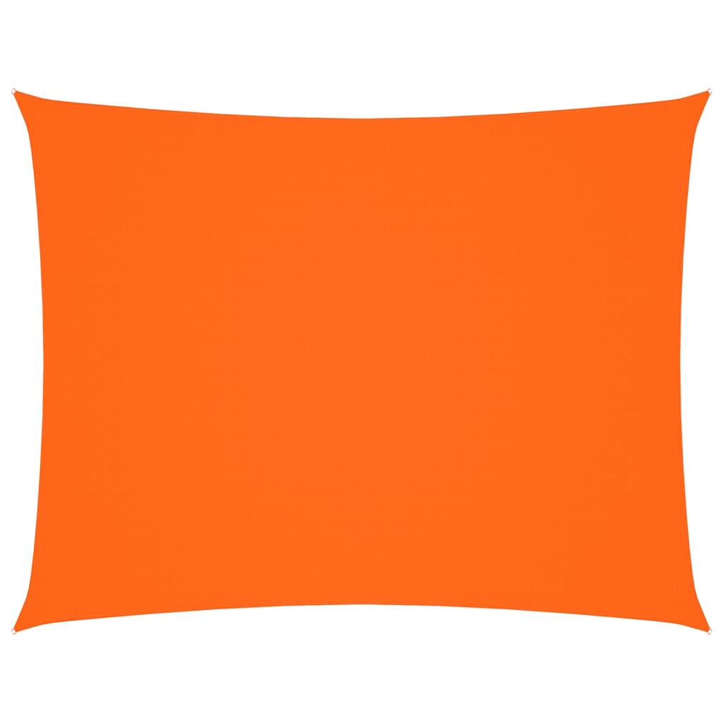 Parasole a Vela Oxford Rettangolare 5x6 m Arancione | homemem39