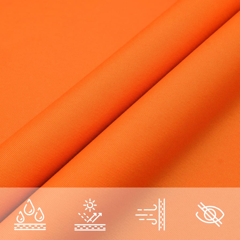 Parasole a Vela Oxford Rettangolare 6x7 m Arancione | homemem39