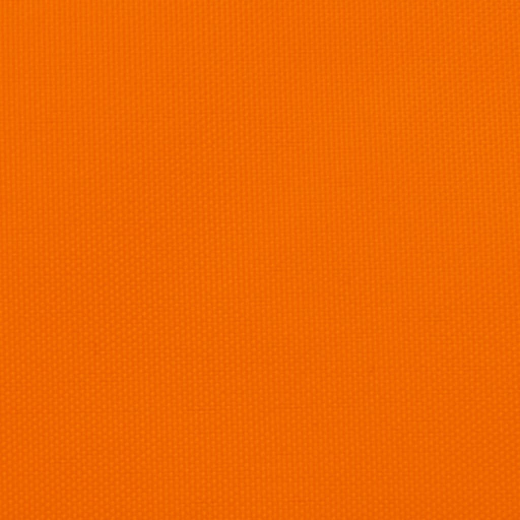 Parasole a Vela Oxford Triangolare 3,6x3,6x3,6 m Arancione | homemem39