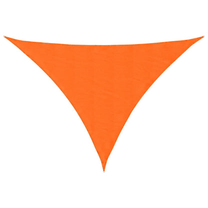 Parasole a Vela Oxford Triangolare 4x4x5,8 m Arancione | homemem39