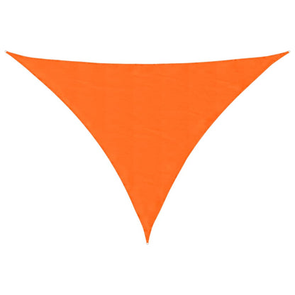 Parasole a Vela Oxford Triangolare 5x6x6 m Arancione | homemem39