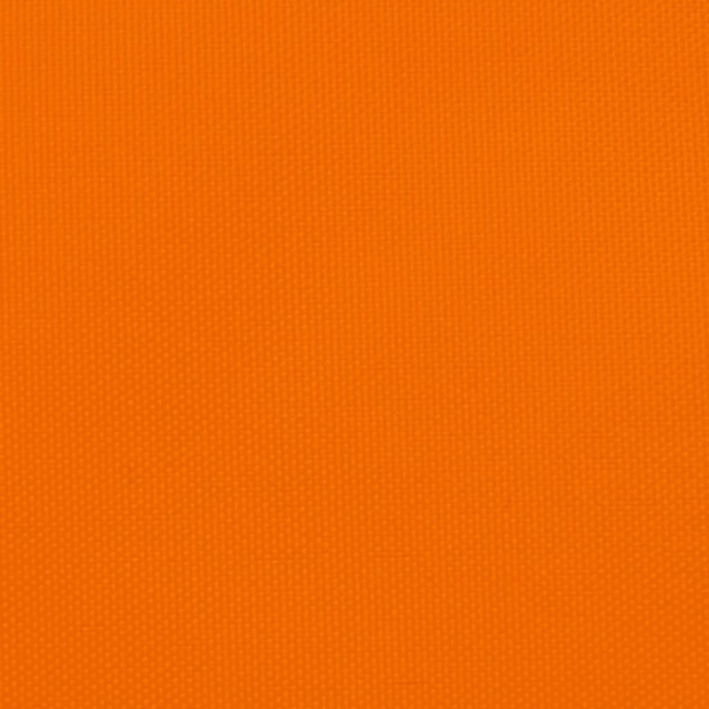 Parasole a Vela Oxford Triangolare 4x5x6,4 m Arancione | homemem39