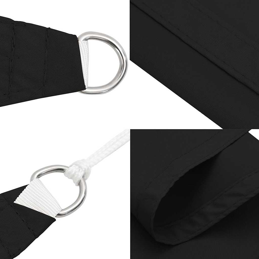 Vela Parasole in Tela Oxford Quadrata 2x2 m Nera | homemem39