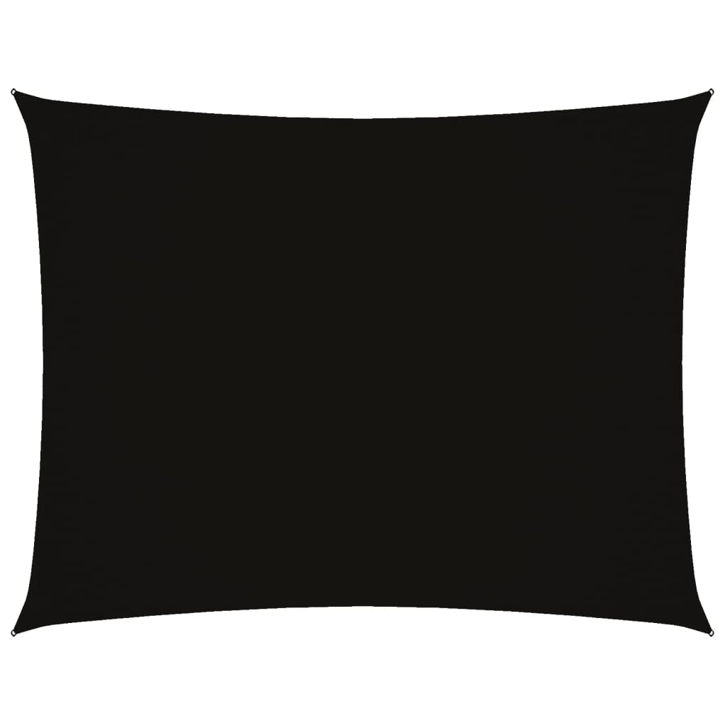 Parasole a Vela Oxford Rettangolare 2,5x4 m Nero | homemem39