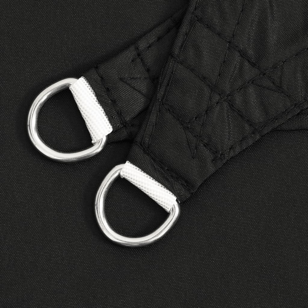 Parasole a Vela Oxford Rettangolare 3,5x4,5 m Nero | homemem39