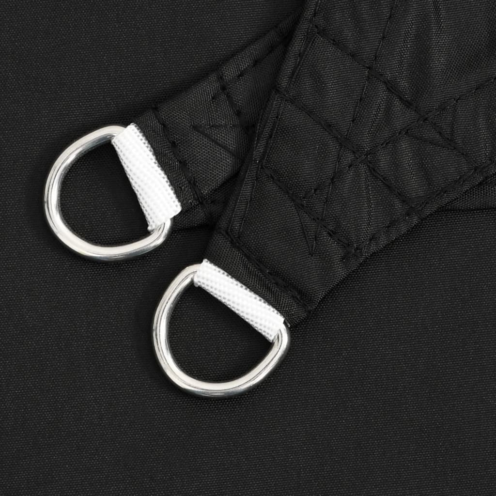 Parasole a Vela Oxford Rettangolare 4x7 m Nero | homemem39