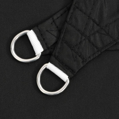 Parasole a Vela Oxford Rettangolare 5x6 m Nero | homemem39