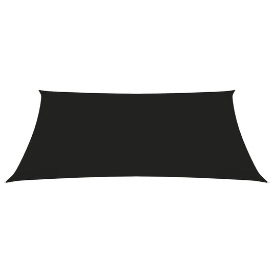 Parasole a Vela in Tela Oxford a Trapezio 2/4x3 m Nero | homemem39