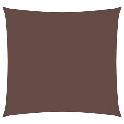 Vela Parasole in Tela Oxford Quadrata 2,5x2,5 m Marrone