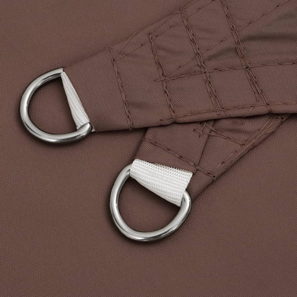Parasole a Vela Oxford Rettangolare 3x6 m Marrone | homemem39
