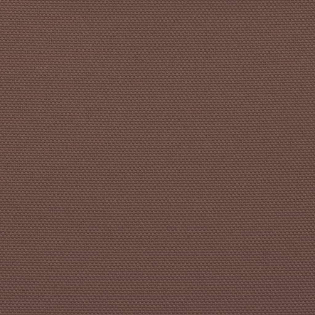 Parasole a Vela Oxford Triangolare 4x4x4 m Marrone - homemem39