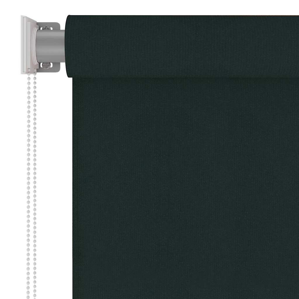 Tenda a Rullo per Esterni 245(L)x140(A) cm Verde scuro HDPE