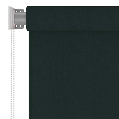 Tenda a Rullo per Esterni 245(L)x140(A) cm Verde scuro HDPE