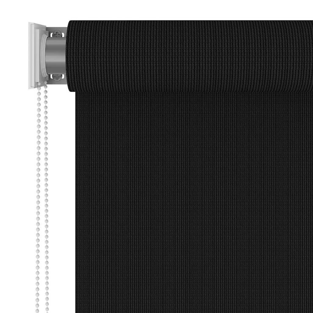 Tenda a Rullo per Esterni 185(L)x230(A) cm nera