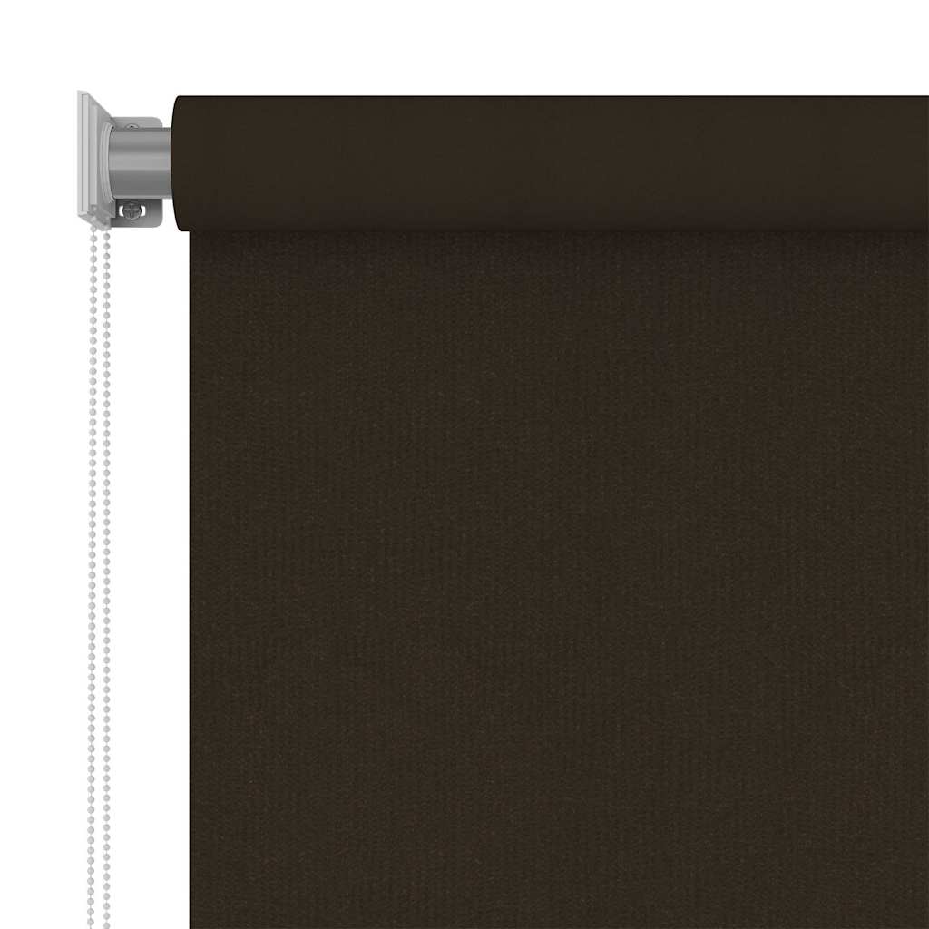 Tenda a Rullo per Esterni 205(L)x230(A) cm Marrone HDPE | homemem39
