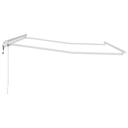 Tenda da Sole Bianco 3 x 2,5 m Metallo