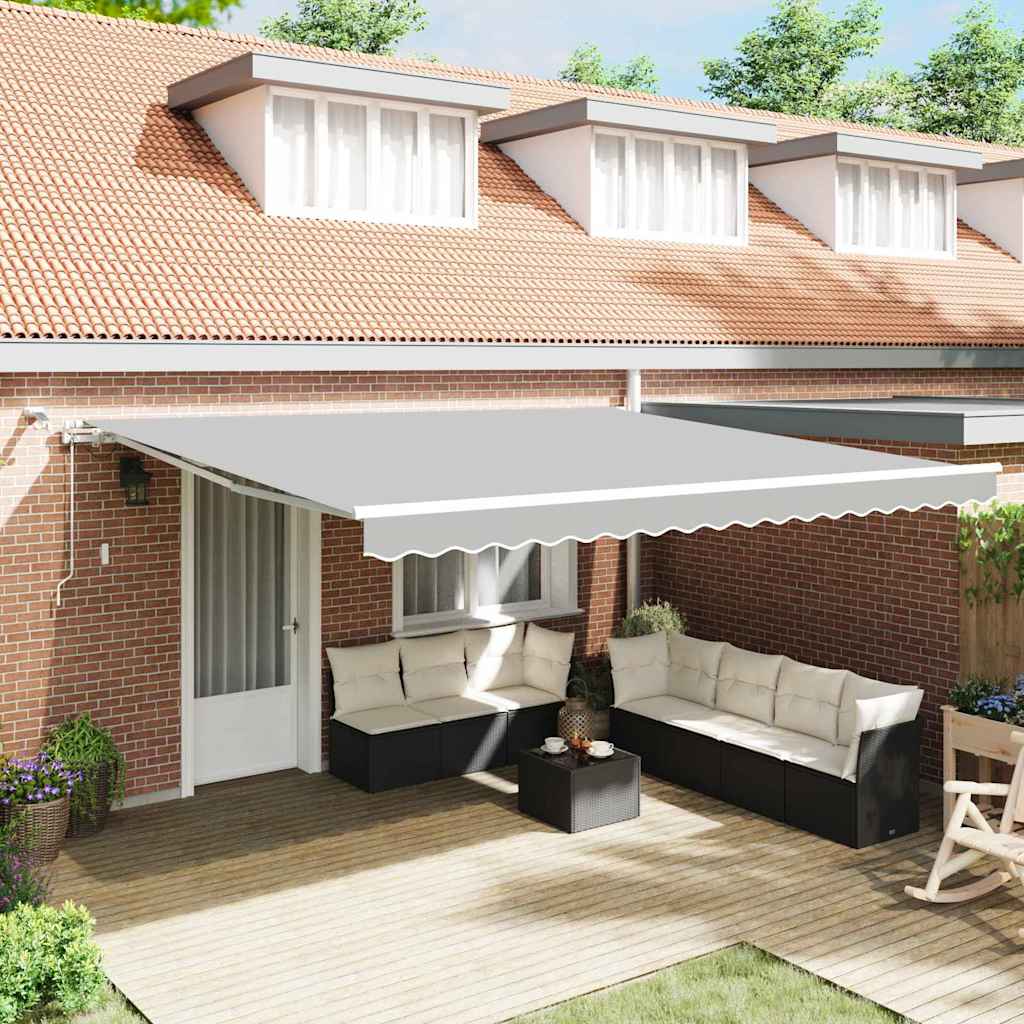 Struttura della tenda Bianco 400 × 350 cm Alluminio | homemem39