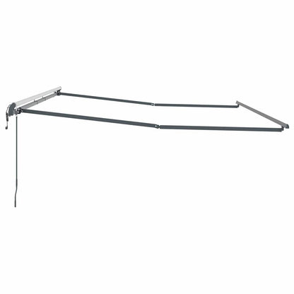 Tenda da Sole Antracite 4,5 × 3 m Metallo - homemem39