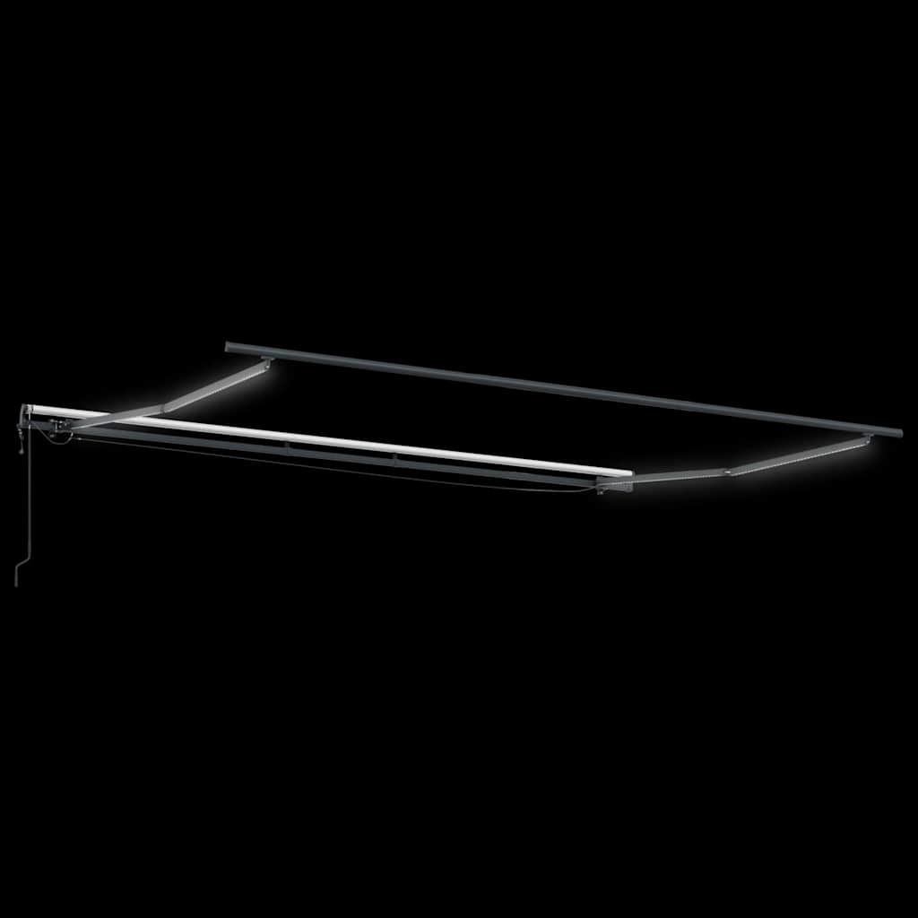 Tenda da Sole con Antracite 5 x 3 m Metallo - homemem39