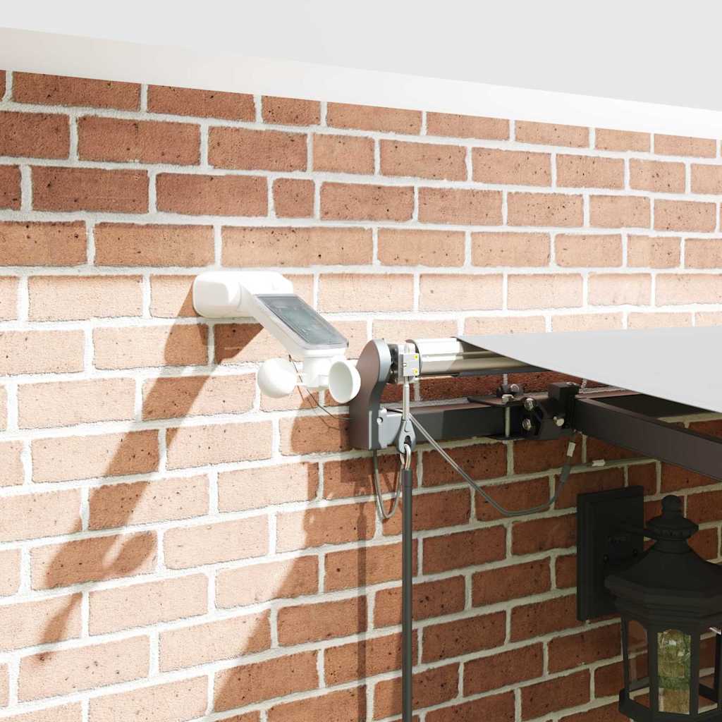 Tenda da Sole con Antracite 4,5 × 3,5 m Metallo