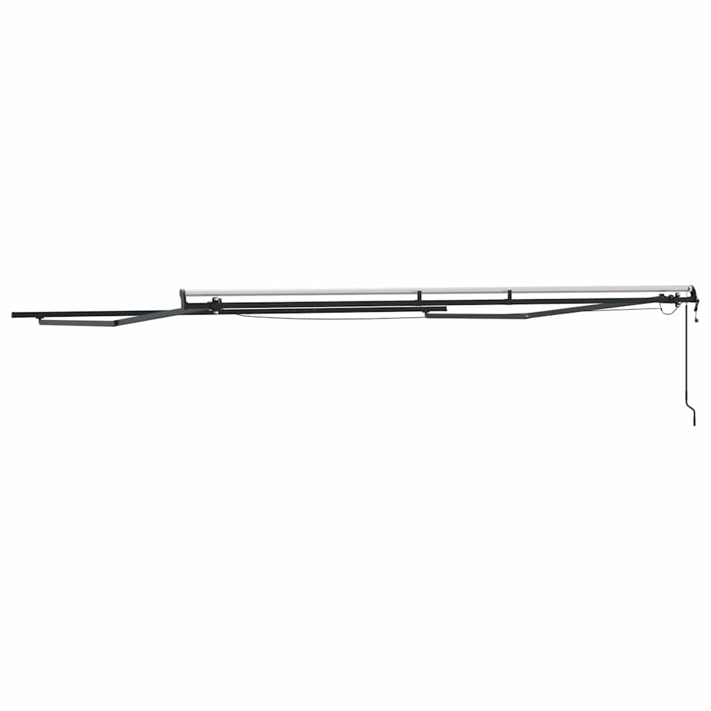 Tenda da Sole con Antracite 4,5 × 3,5 m Metallo