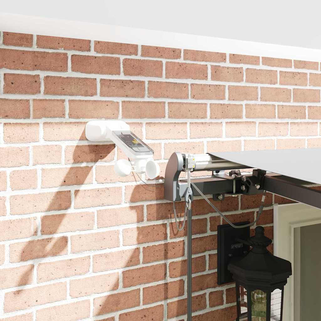 Tenda da Sole con Antracite 6 × 3,5 m Metallo