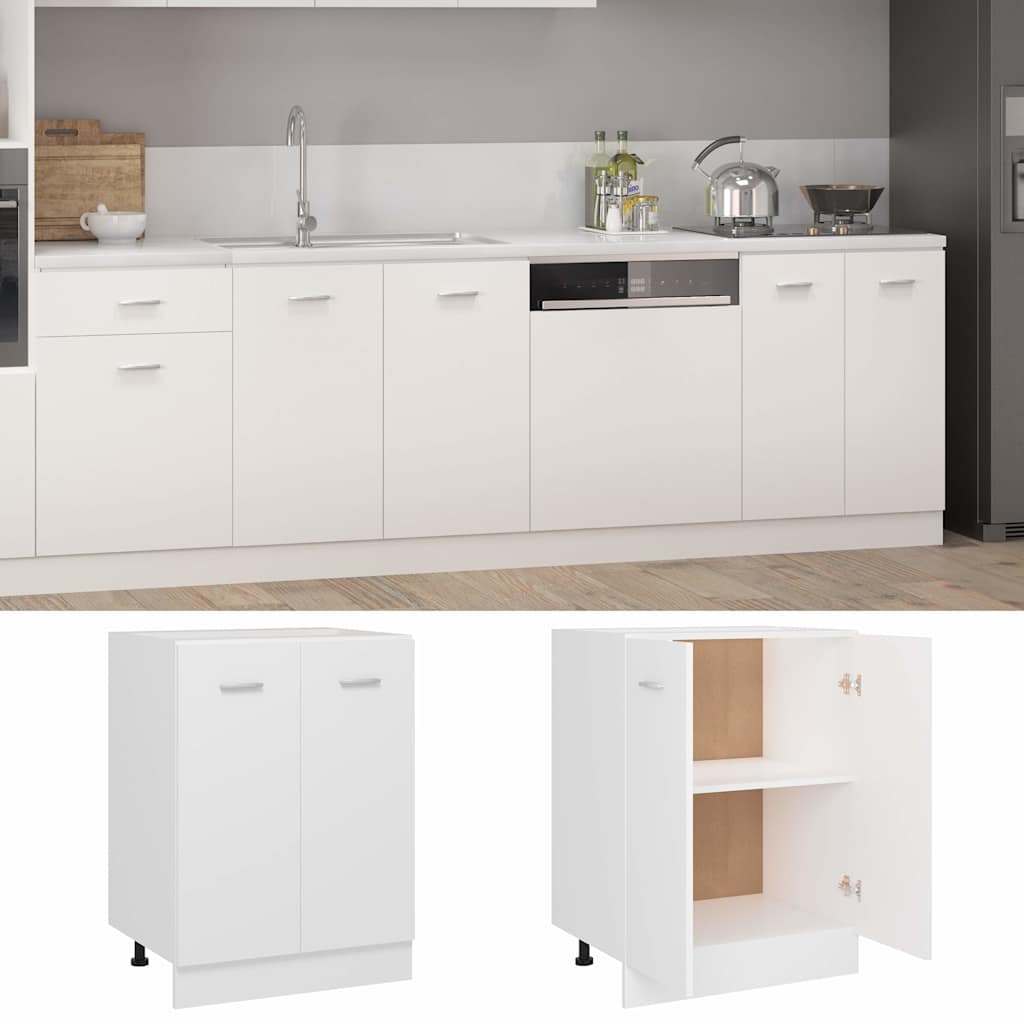 Armadio Inferiore “Lyon” Bianco 60x46x81,5 cm | homemem39