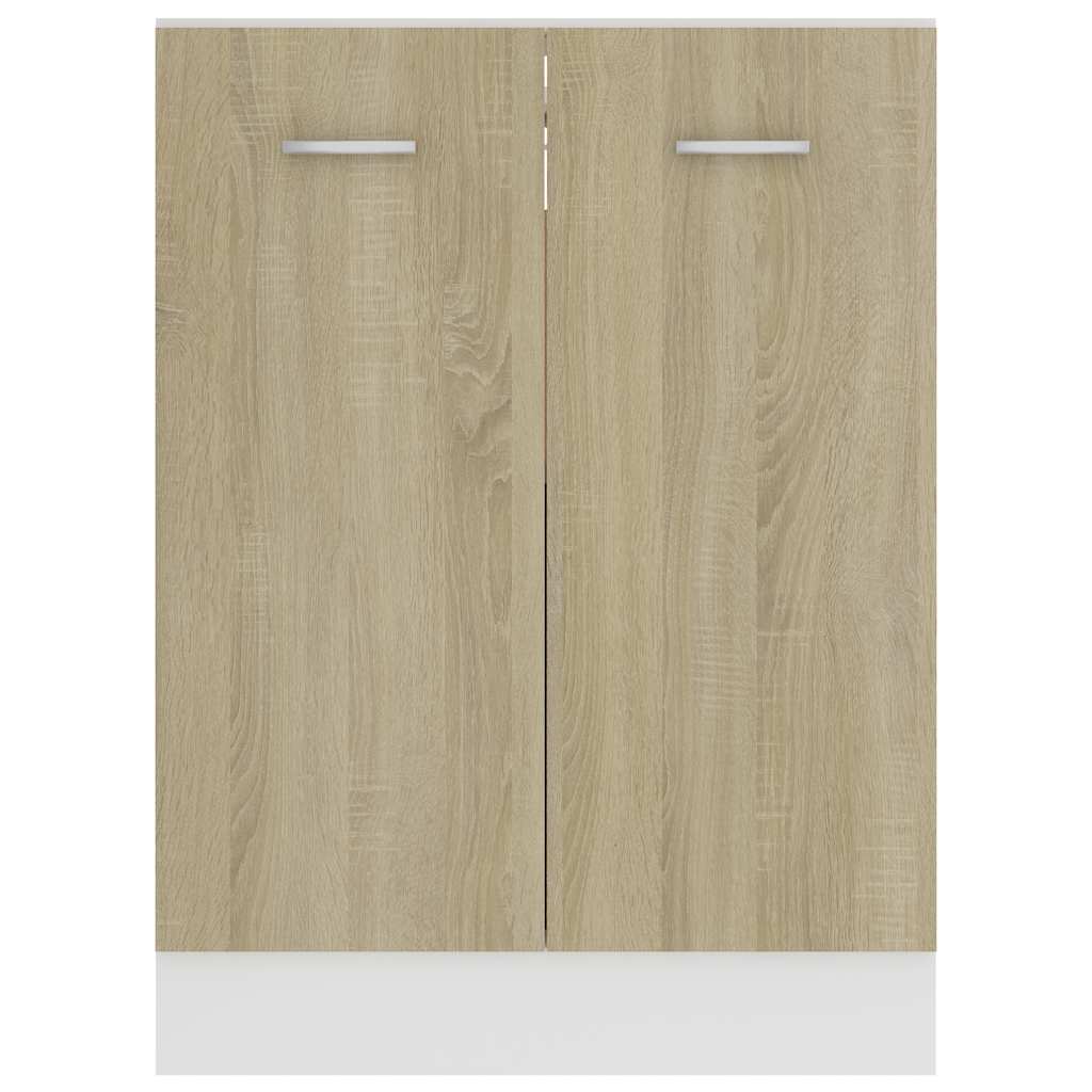Armadio Inferiore “Lyon” Rovere Sonoma 60x46x81,5 cm | homemem39