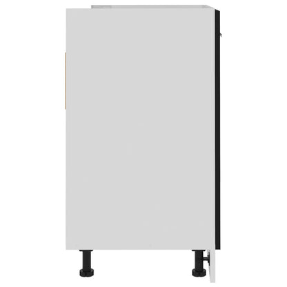 Mobile Sottolavello “Lyon” Nero 80x46x81,5 cm - homemem39