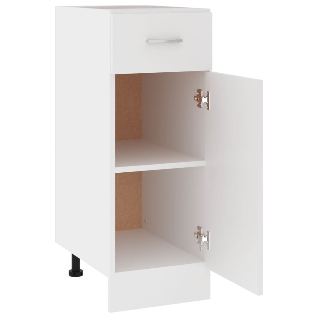 Armadio con Cassetto “Lyon” Bianco 30x46x81,5 cm - homemem39