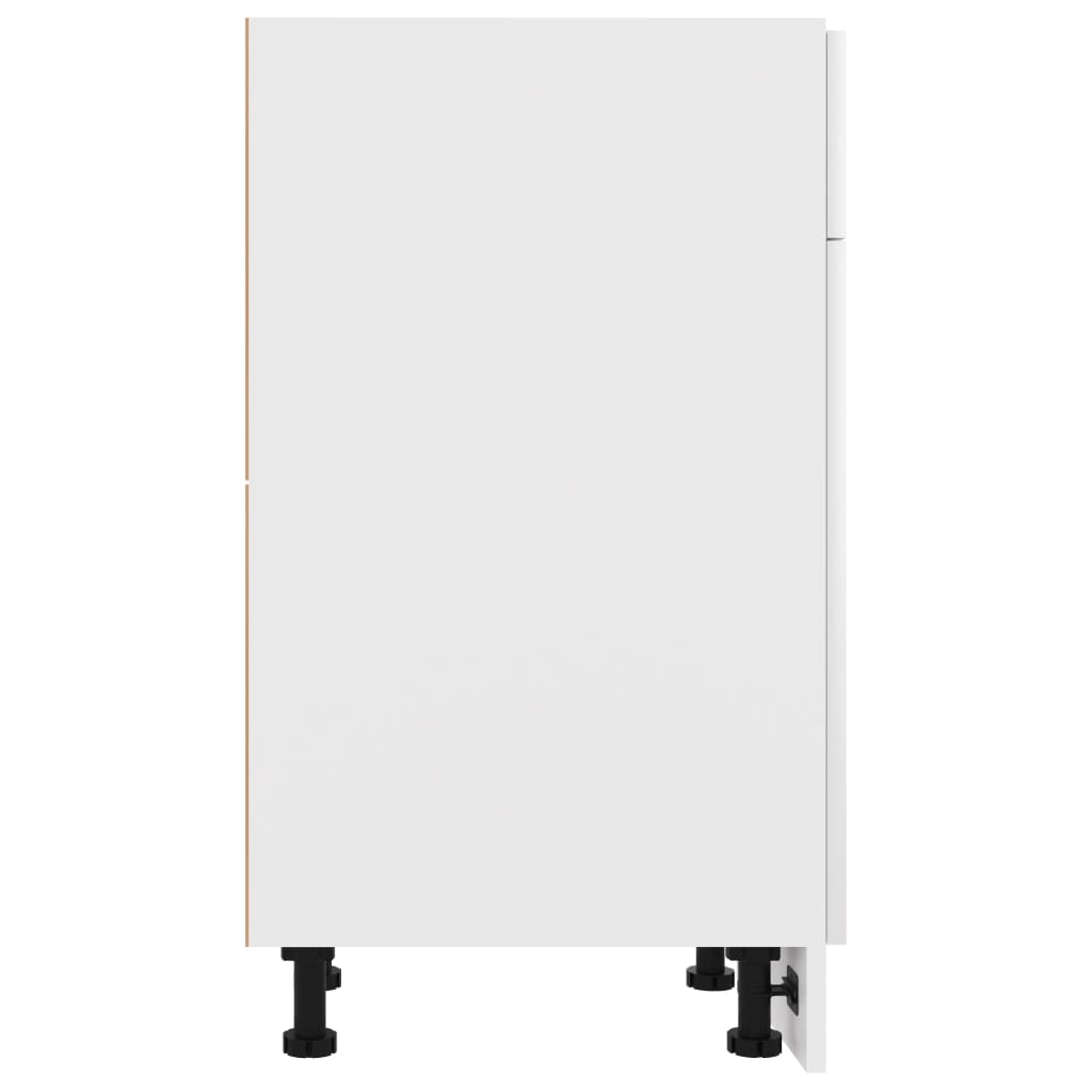 Armadio con Cassetto “Lyon” Bianco 30x46x81,5 cm - homemem39