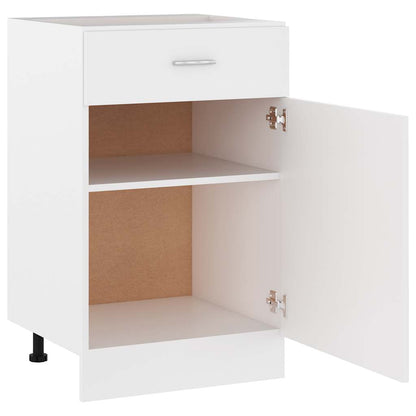 Armadio con Cassetto “Lyon” Bianco 50x46x81,5 cm | homemem39