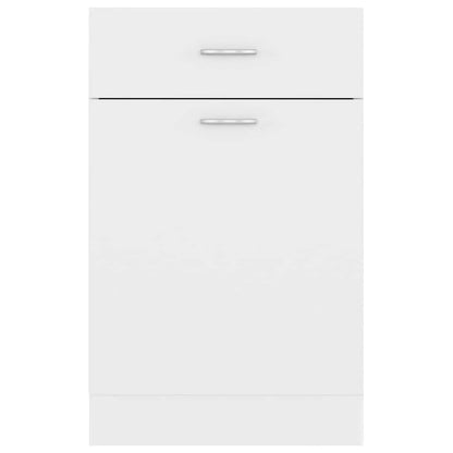 Armadio con Cassetto “Lyon” Bianco 50x46x81,5 cm | homemem39