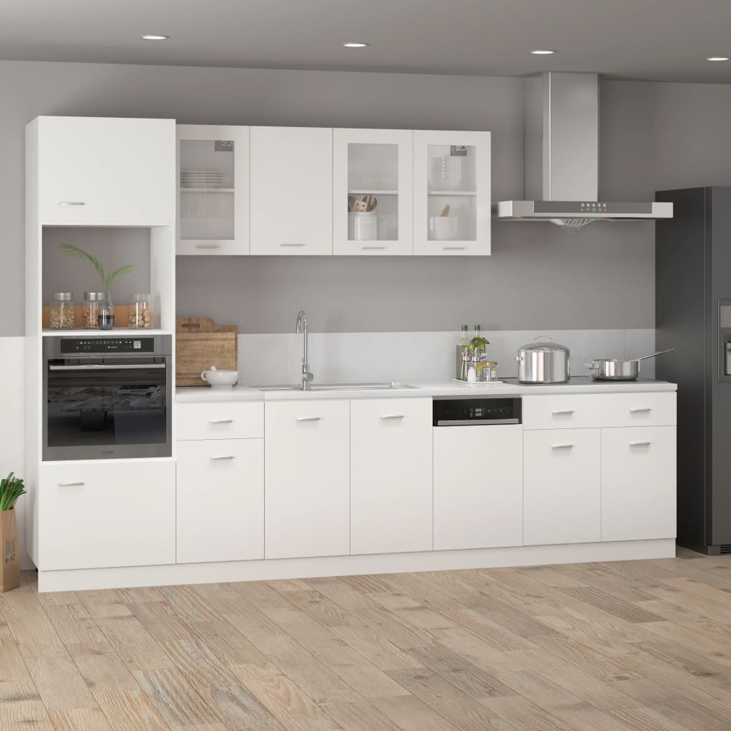 Mobile Inferiore Cassetto “Lyon” Bianco 80x46x81,5cm - homemem39