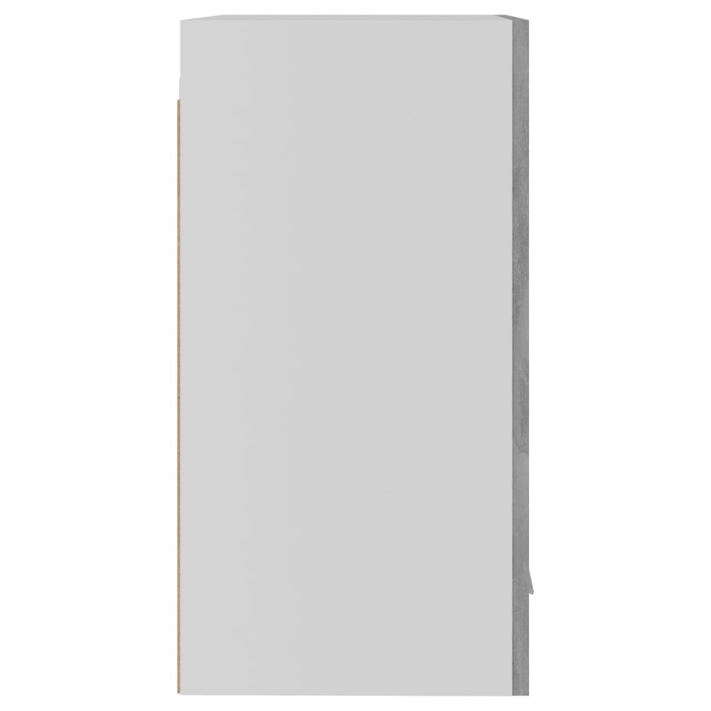 Mobile Pensile “Lyon” Grigio Cemento 39,5x31x60cm - homemem39