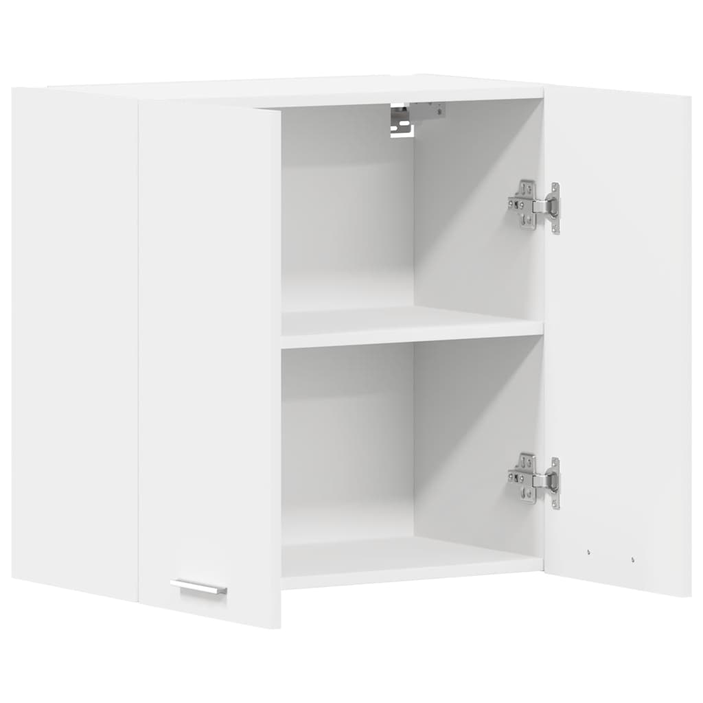 Mobile Pensile “Lyon” Bianco 60x31x60 cm in Legno Multistrato | homemem39