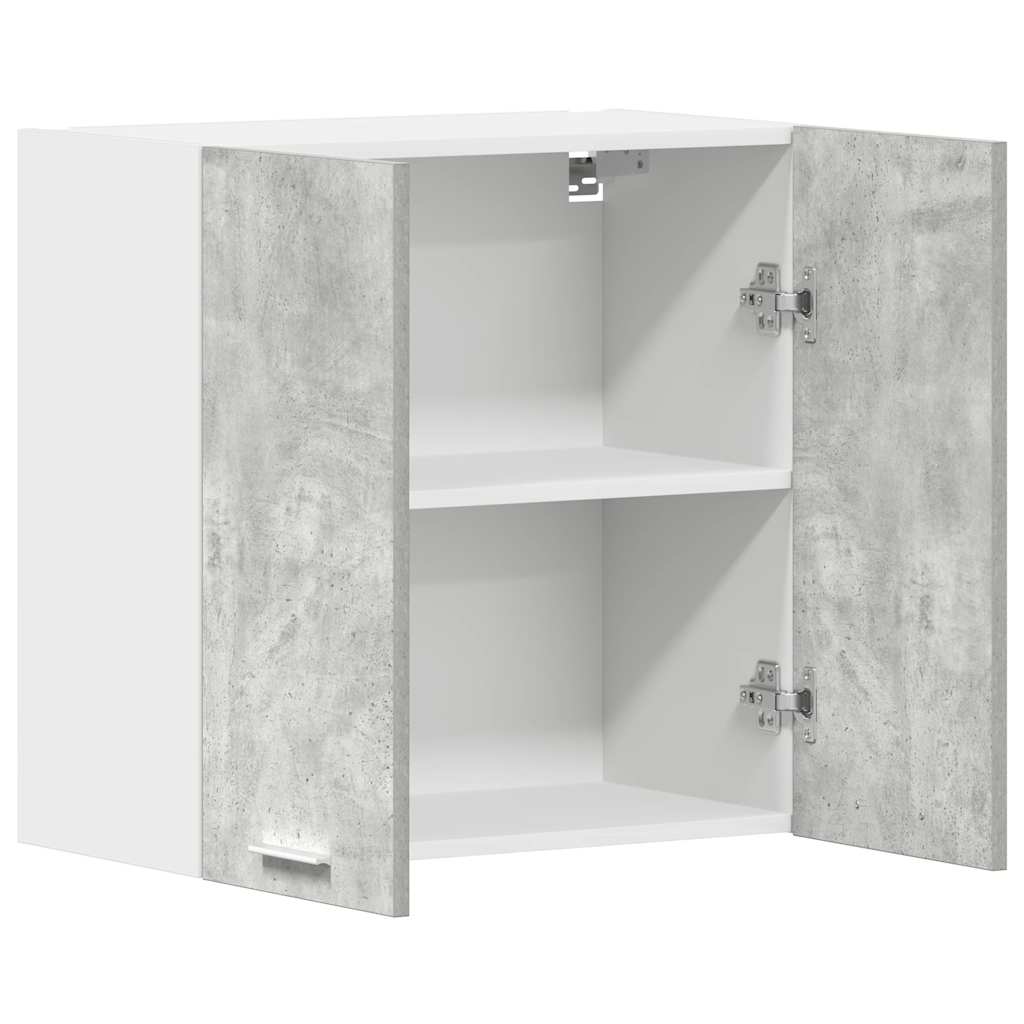 Mobile Pensile “Lyon” Grigio Cemento 60x31x60 cm - homemem39