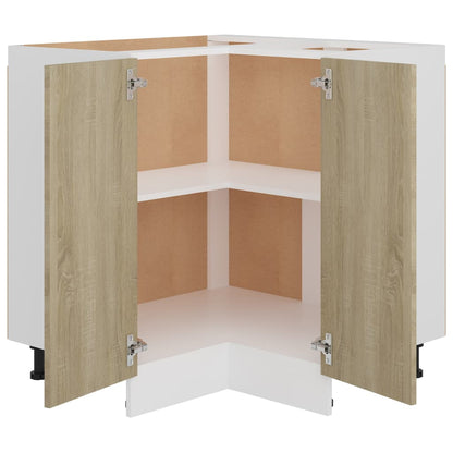Mobile Angolare “Lyon” Rovere Sonoma 75,5x75,5x81,5 cm | homemem39