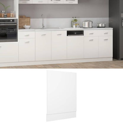 Pannello Lavastoviglie “Lyon” Bianco 45x3x67 cm | homemem39