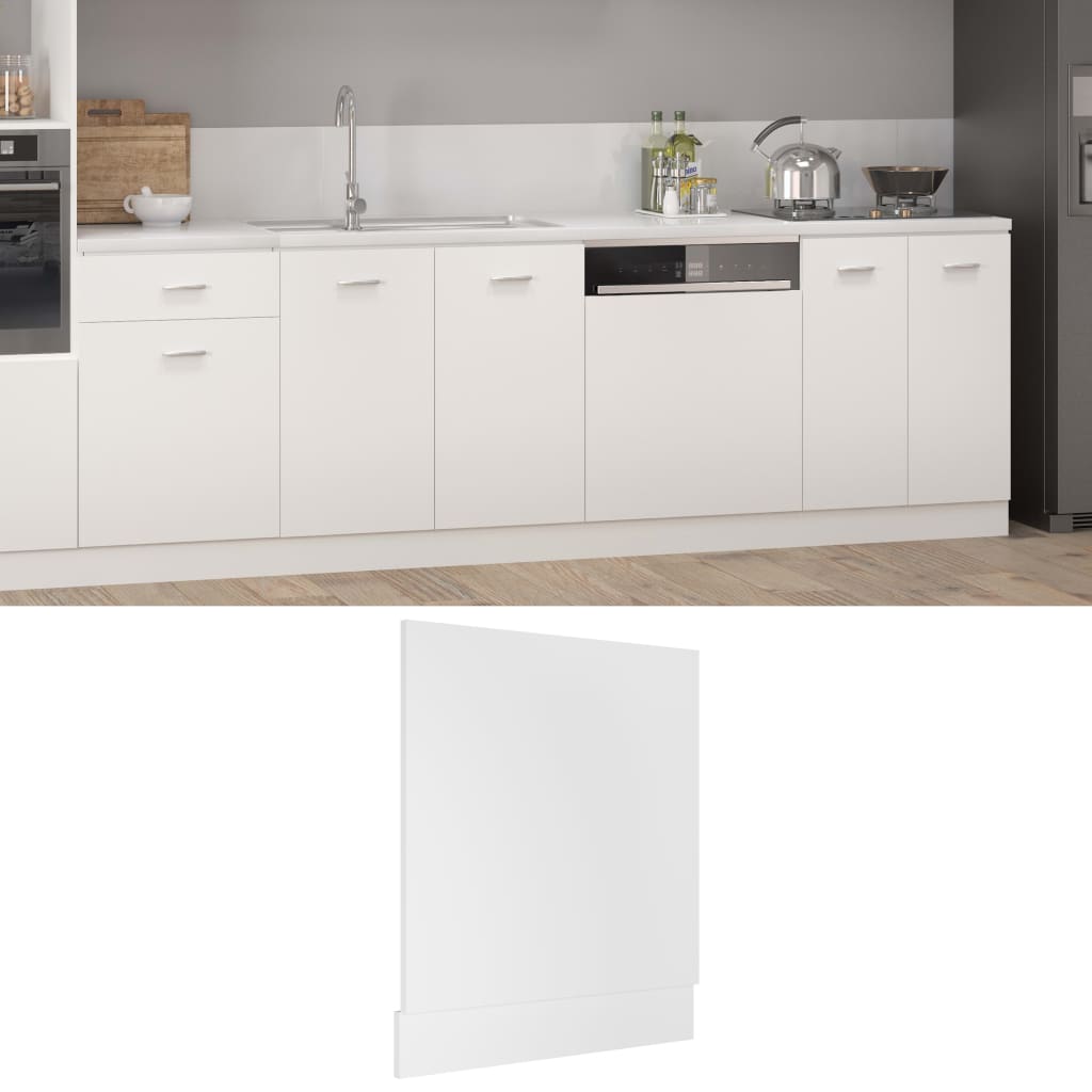 Pannello Lavastoviglie “Lyon” Bianco 59,5x3x67 cm | homemem39
